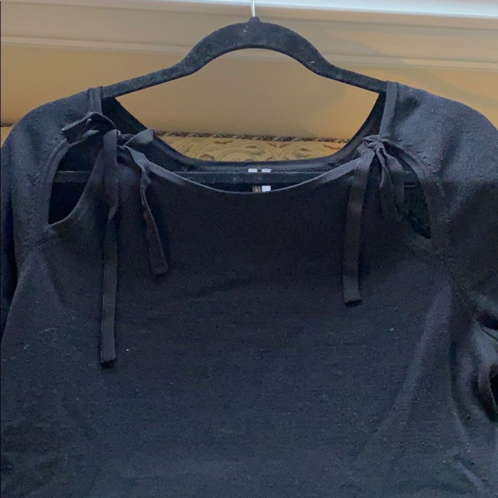 Anthropologie Siobhan Pullover Black size L